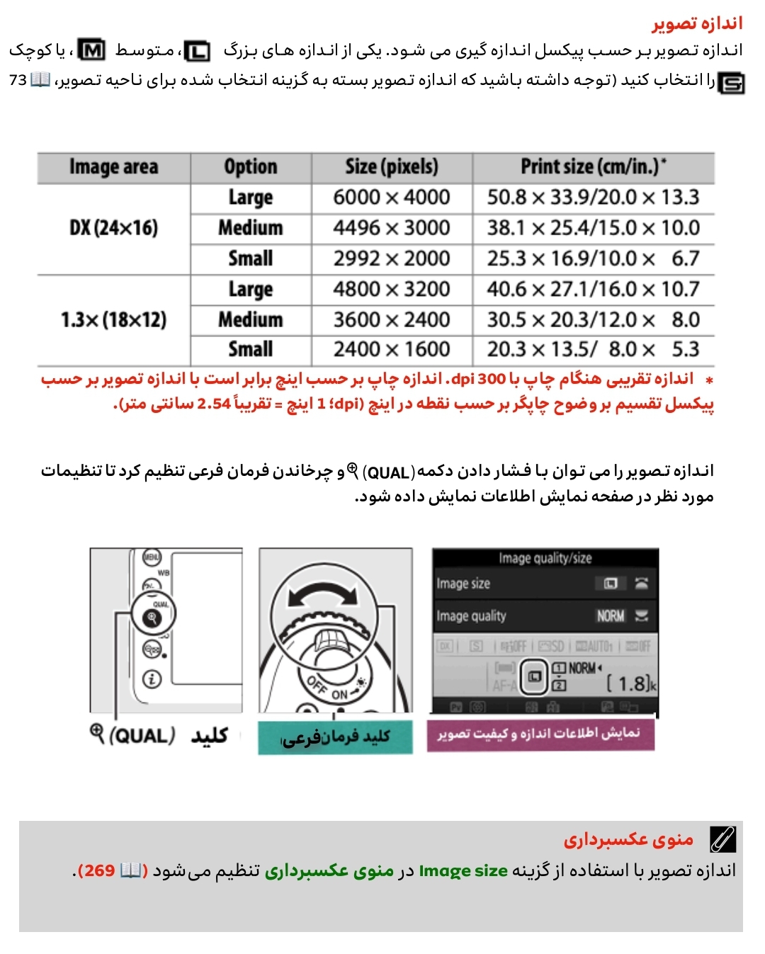 81 اندازه تصاویر