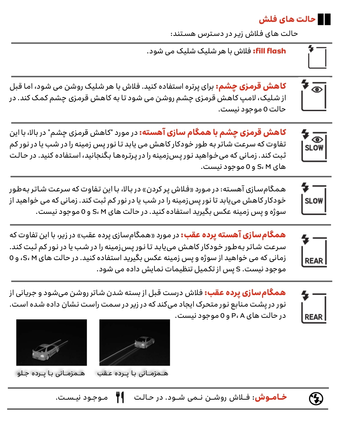 147 انتخاب دستی فلاش