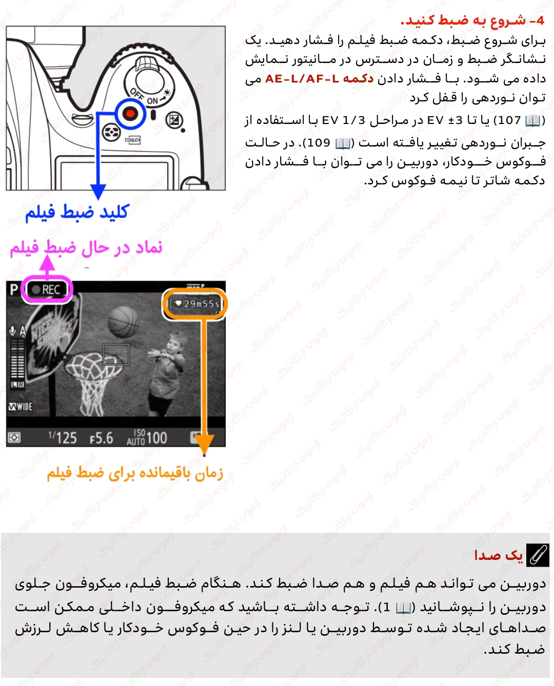 163 فیلمبرداری